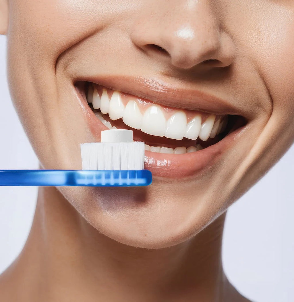 NOBS (No Bad Stuff) Toothpaste Tablets - Nano Hydroxyapatite, Fluoride & Plastic Free, Eco & Travel Friendly - Remineralize with NHA (1 Month)